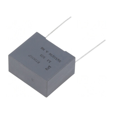 Condensator Polipropilenă 3,3uF THT 26,5x22x13mm ±10% | Electronic-mag.ro | Componente Electronice