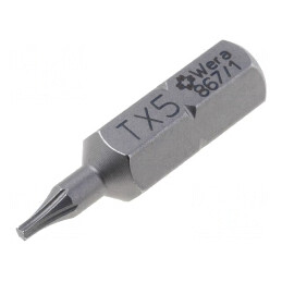 Capăt de şurubelniţă Torx TX05 25mm