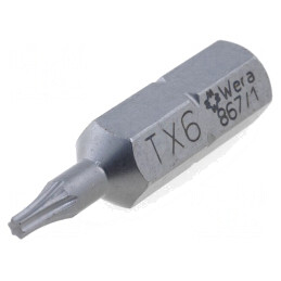 Capăt de şurubelniţă Torx TX06 25mm | Electronic-mag.ro | Componente Electronice