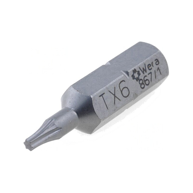 Capăt de şurubelniţă Torx TX06 25mm | Electronic-mag.ro | Componente Electronice