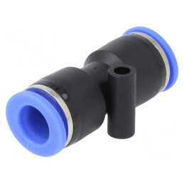 Racord Push-In Simplu de Trecere PBT BLUELINE | Electronic-mag.ro | Componente Electronice