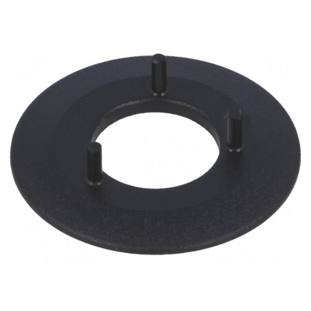 Disc Fixare ABS Negru 40mm | Electronic-mag.ro | Componente Electronice