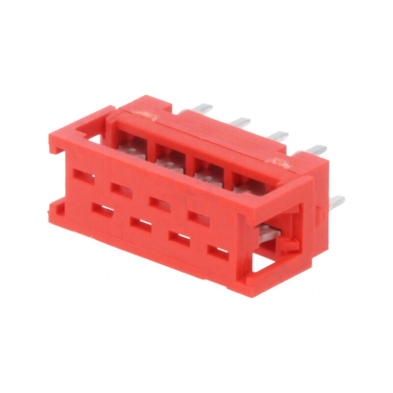 Adaptor Micro-MaTch 8 PIN pentru PCB și cablu-bandă | Electronic-mag.ro | Componente Electronice