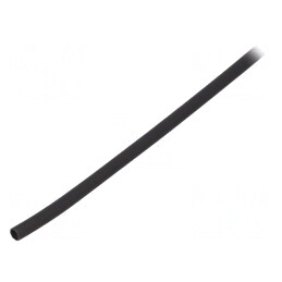 Manșon Termocontractabil cu Adeziv 3:1 3,2mm 1m Negru | Electronic-mag.ro | Componente Electronice