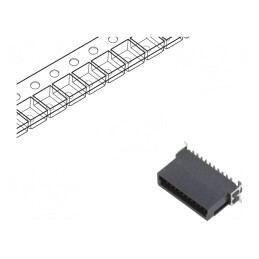 Conector PCB-PCB 20 PIN 1,27mm Termoplast | Electronic-mag.ro | Componente Electronice
