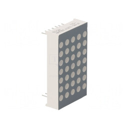 Afișaj LED Matrice 5x7 Roșu 30-60mcd 22.8x39.1x8mm | Electronic-mag.ro | Componente Electronice