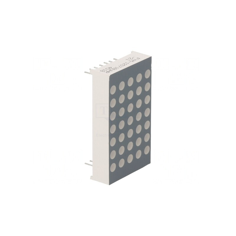 Afișaj LED Matrice 5x7 Roșu 30-60mcd 22.8x39.1x8mm | Electronic-mag.ro | Componente Electronice Afișaj LED Matrice 5x7 Roșu 30-60mcd 22.8x39.1x8mm | Electronic-mag.ro | Componente Electronice