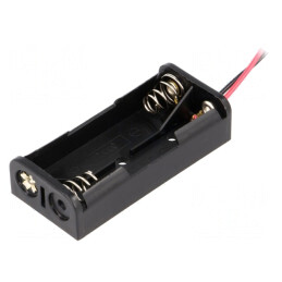 Suport Baterii AAA cu Cabluri 150mm | Electronic-mag.ro | Componente Electronice
