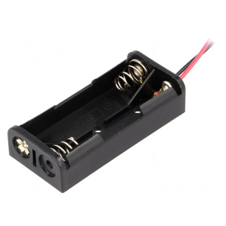 Suport Baterii AAA cu Cabluri 150mm | Electronic-mag.ro | Componente Electronice