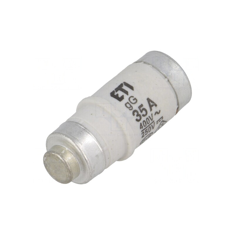 Siguranță ceramică gG 35A D02 400VAC 250VDC | Electronic-mag.ro | Componente Electronice