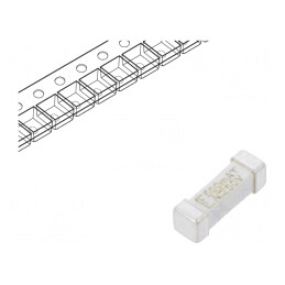 Siguranță Întârziere 500mA 250V SMD | Electronic-mag.ro | Componente Electronice