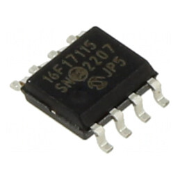 Microcontroler PIC 14kB ADC DAC EUSART I2C SPI SMD | Electronic-mag.ro | Componente Electronice