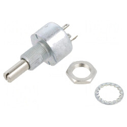 Potentiometru Axial 22kΩ 3W Linear 6mm | Electronic-mag.ro | Componente Electronice
