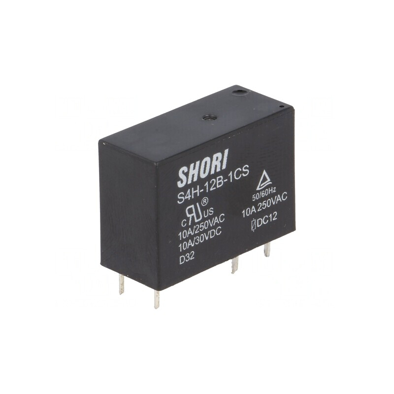 Releu electromagnetic SPDT 12V 10A | Electronic-mag.ro | Componente Electronice