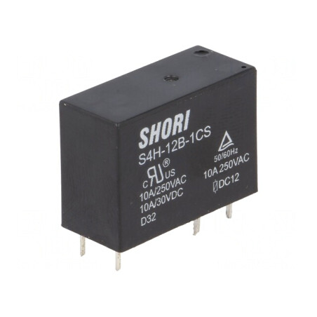 Releu electromagnetic SPDT 12V 10A | Electronic-mag.ro | Componente Electronice