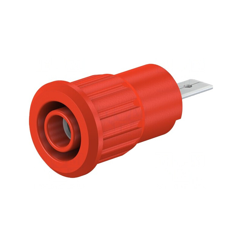 Soclu banană 4mm roșie 24A 1kV nichelat alamă | Electronic-mag.ro | Componente Electronice Soclu banană 4mm roșie 24A 1kV nichelat alamă | Electronic-mag.ro | Componente Electronice