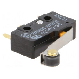 Microîntrerupător cu Manetă și Rolă 5A/125VAC | Electronic-mag.ro | Componente Electronice