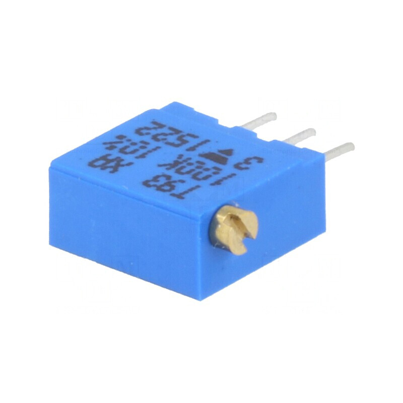 Potentiometru Multitura 100kΩ 500mW THT ±10% | Electronic-mag.ro | Componente Electronice