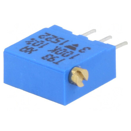 Potentiometru Multitura 100kΩ 500mW THT ±10% | Electronic-mag.ro | Componente Electronice