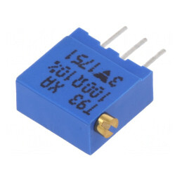 Potentiometru Multitura 100Ω 500mW THT ±10% T93XA | Electronic-mag.ro | Componente Electronice