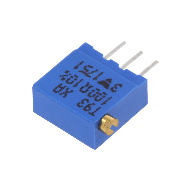 Potentiometru Multitura 100Ω 500mW THT ±10% T93XA | Electronic-mag.ro | Componente Electronice
