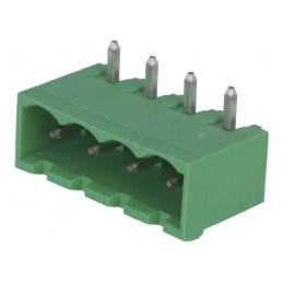 Regletă de Conexiuni Deconectabilă 5,08mm 4 Piste | Electronic-mag.ro | Componente Electronice