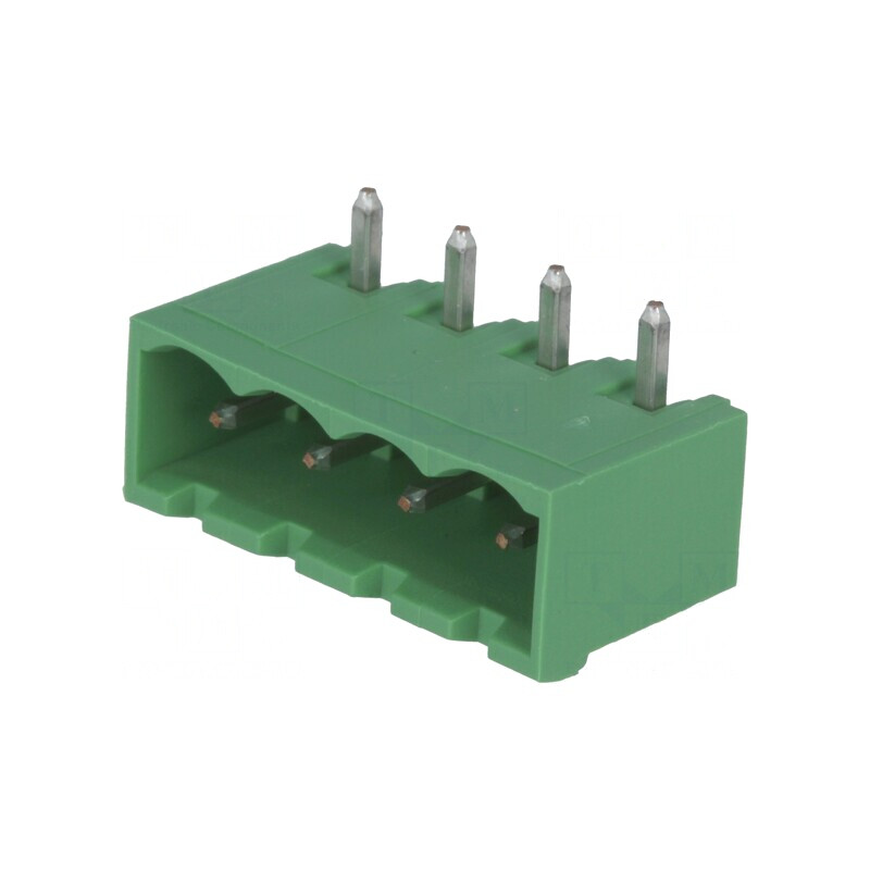 Regletă de Conexiuni Deconectabilă 5,08mm 4 Piste | Electronic-mag.ro | Componente Electronice