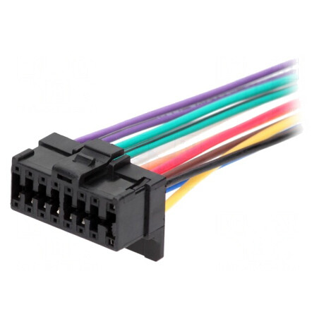 Conector Pioneer cu cabluri 16 PIN | Electronic-mag.ro | Componente Electronice
