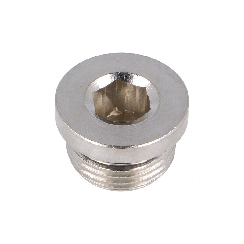 Obturator Alamă Nichelată 75bar G 3/8 cu O-ring | Electronic-mag.ro | Componente Electronice
