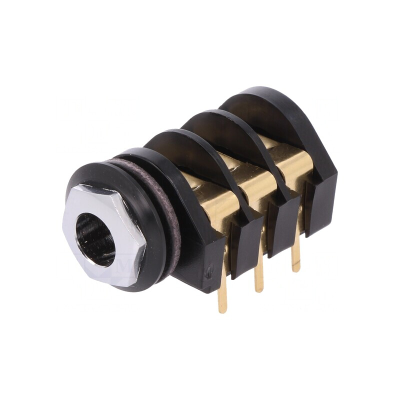 Soclu Jack 6,3mm Stereo cu Întrerupător Triplu | Electronic-mag.ro | Componente Electronice