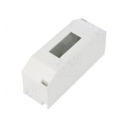 Carcasă aparatură modulară IP20 albă 2 module 400V | Electronic-mag.ro | Componente Electronice