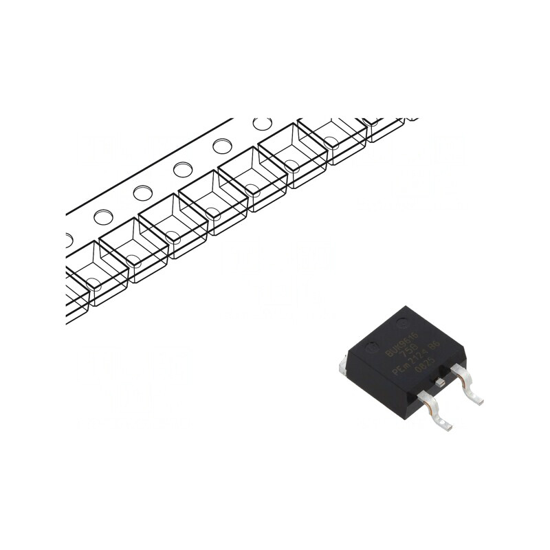 N-MOSFET Unipolar 75V 47A Tranzistor | Electronic-mag.ro | Componente Electronice