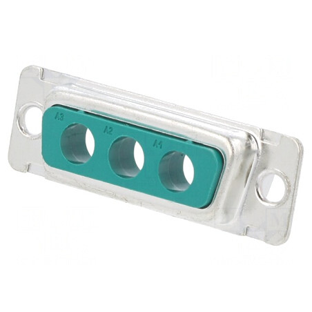Conector D-Sub 3-Pin Soclu Mamă pentru Panou 5A | Electronic-mag.ro | Componente Electronice