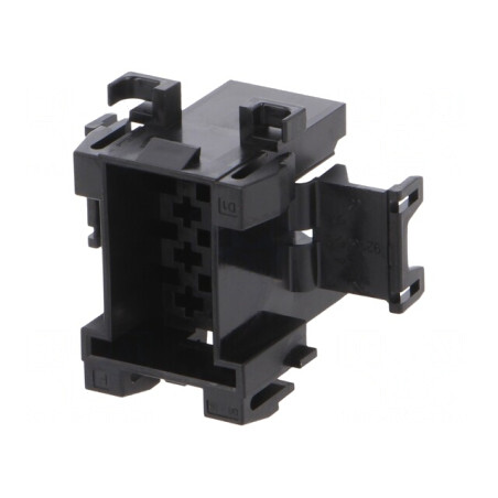 Conector JPT Tată 8-Pin Negru pentru Cablu | Electronic-mag.ro | Componente Electronice
