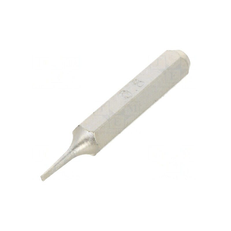 Capăt șurubelniță plată 0,8x0,25mm 27mm | Electronic-mag.ro | Componente Electronice Capăt șurubelniță plată 0,8x0,25mm 27mm | Electronic-mag.ro | Componente Electronice