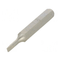 Capăt șurubelniță plată 1,8x0,35mm 27mm | Electronic-mag.ro | Componente Electronice