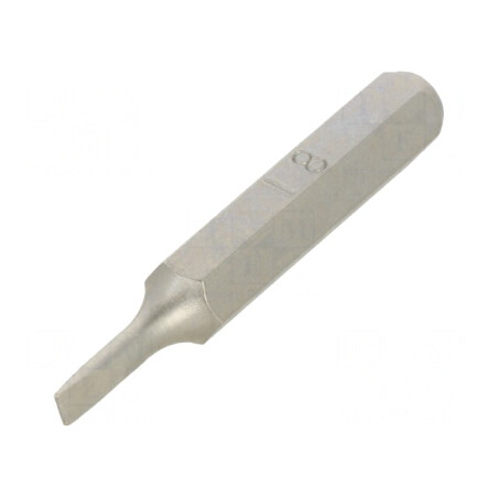 Capăt șurubelniță plată 1,8x0,35mm 27mm | Electronic-mag.ro | Componente Electronice