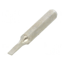 Capăt Șurubelniță Plată 2,0x0,4mm 27mm | Electronic-mag.ro | Componente Electronice