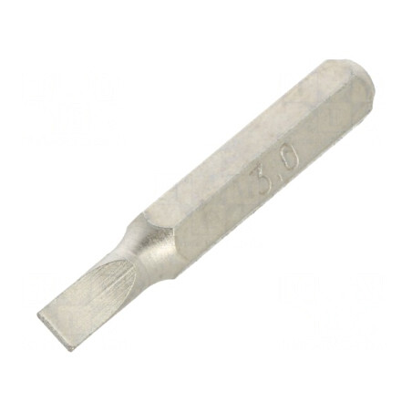 Capăt Șurubelniță Plată 3,0x0,5mm 27mm | Electronic-mag.ro | Componente Electronice