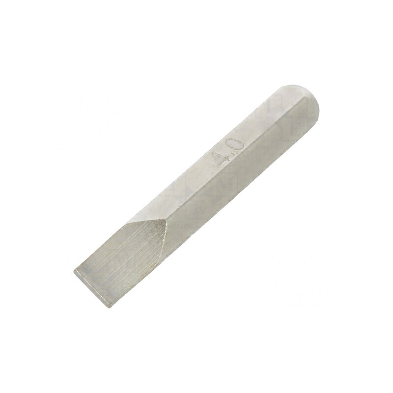 Capăt de șurubelniță plată 4,0x0,8mm 27mm | Electronic-mag.ro | Componente Electronice Capăt de șurubelniță plată 4,0x0,8mm 27mm | Electronic-mag.ro | Componente Electronice