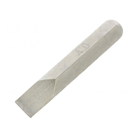 Capăt de șurubelniță plată 4,0x0,8mm 27mm | Electronic-mag.ro | Componente Electronice