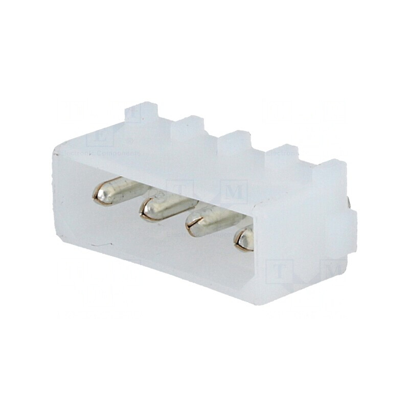 Soclu cablu-placă Commercial MATE-N-LOK 4 PIN 250V THT | Electronic-mag.ro | Componente Electronice