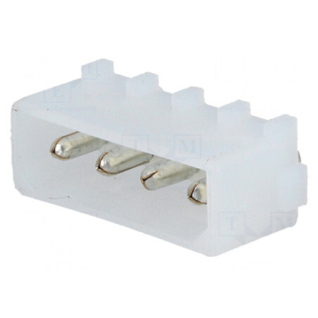 Soclu cablu-placă Commercial MATE-N-LOK 4 PIN 250V THT | Electronic-mag.ro | Componente Electronice