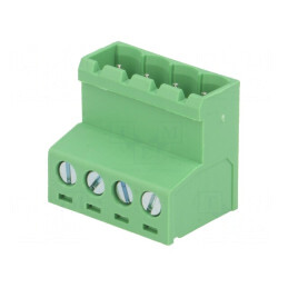 Regletă Conexiuni Deconectabilă 5mm 4 Piste Drept Mufă | Electronic-mag.ro | Componente Electronice
