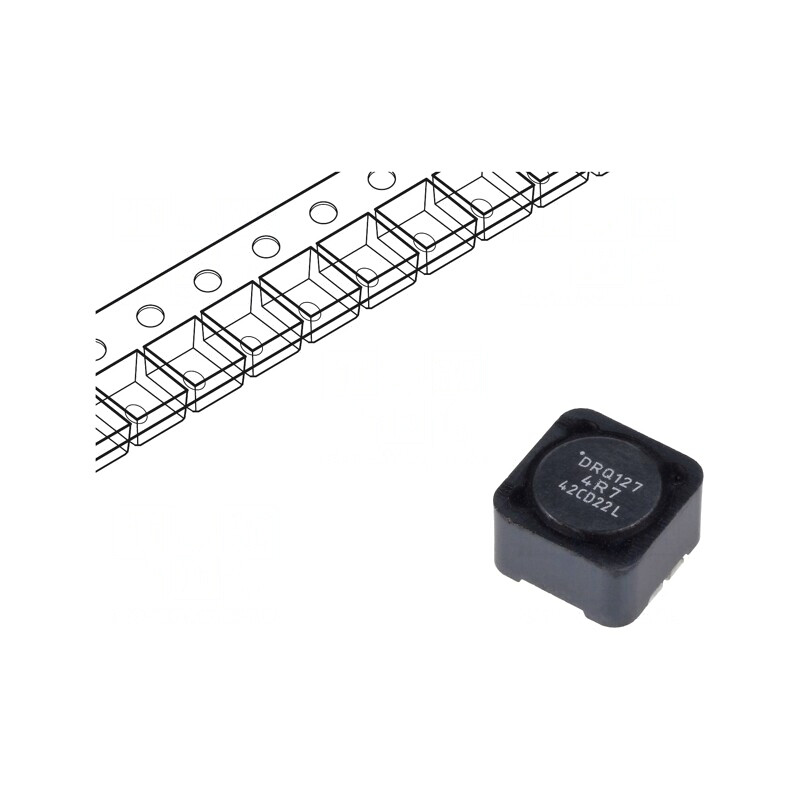 Inductor SMD 4.7uH 8.25A 9.17mΩ ±20% | Electronic-mag.ro | Componente Electronice