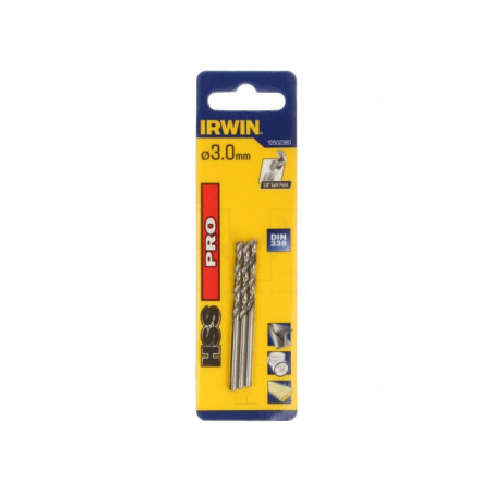 Burghiu Metal 3mm HSS PRO - Set 3 Bucăți | Electronic-mag.ro | Componente Electronice