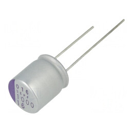 Condensator Polimeric 1mF 16VDC THT | Electronic-mag.ro | Componente Electronice