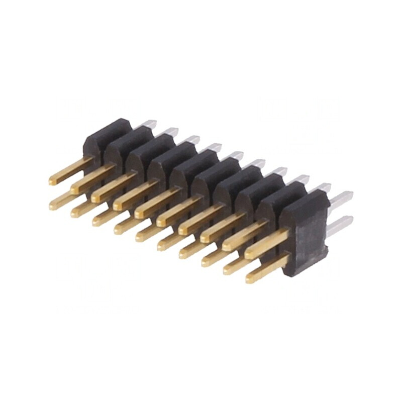 Conector pini tată 20 pini 1,27mm drept Minitek127® | Electronic-mag.ro | Componente Electronice