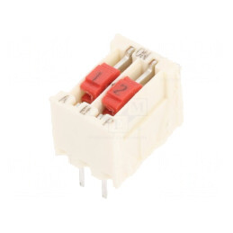 Comutator DIP-SWITCH 2 Secțiuni OFF-ON 50V | Electronic-mag.ro | Componente Electronice