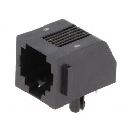 Soclu RJ11 Cat 3 Ecranat Profil Jos Blocare Panou | Electronic-mag.ro | Componente Electronice